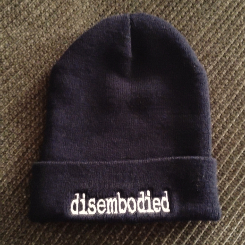 *nwot* disembodied band beanie hat - very rare item